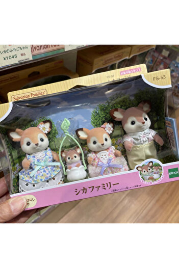Choice Sylvanian Families Anime Figure Deer Family Kawaii Cute Doll Decoration Pendant Forest Families R...