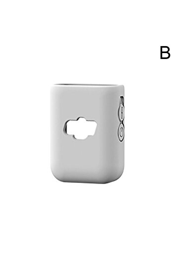 Choice1 Gray For DJI Mic 2 Silicone Protective Case Charging Case Protective Cover Wireless Microphone Scrat
