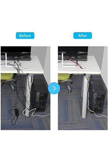 Choice 30PCS Black 10/30/50pcs Releasable Cable Organizer Ties Mouse Earphones Wire Management Nylon Cable