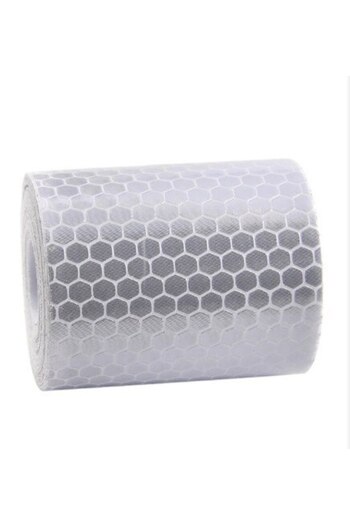 Choice White Reflective Warning Tape 5cm*3m Car Reflective Tape Safety Warning Car Decoration Sticker Color