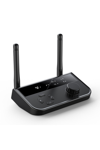 Choice Black 2 In 1 Bluetooth 5.3 Audio Receiver Transmitter 3.5mm Aux Jack Rca Stereo Music Wireless Adapt
