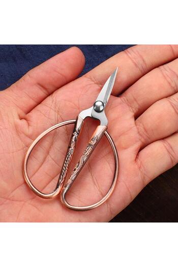 Choice 01 Retro Stainless Steel Tailor Sewing Scissors Fabric Needlework Cutting Cutter Durable High Steel