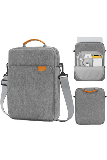 Choice For 9-11 inch Gray Tablet Sleeve Bag For iPad Pro 12 9 11 iPad 10th Air 5 4 3 10.9 10.2 inch 9th 8th