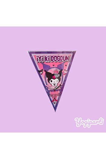 Yogi parti Kuromi 16 kişilik Doğum günü seti parti malzemeleri seti