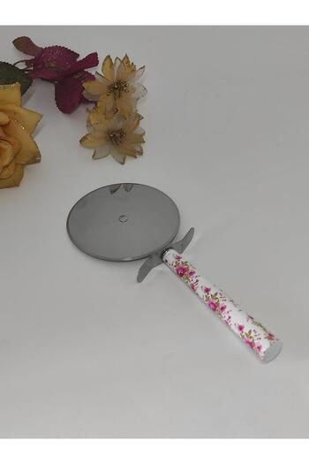 RAMDET Elegant Floral Pattern Luxury Stainless Steel Dough Cutter
