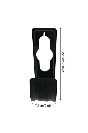 Choice Black Garden Wall Mount Hose Organizer, Water Pipe Reel Rack For Convenient Storage, Agricultural Ho