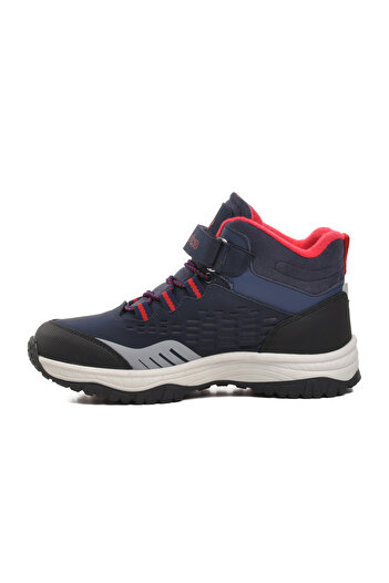 pepino Walkway Navy Blue-Red Children's Outdoor Boots