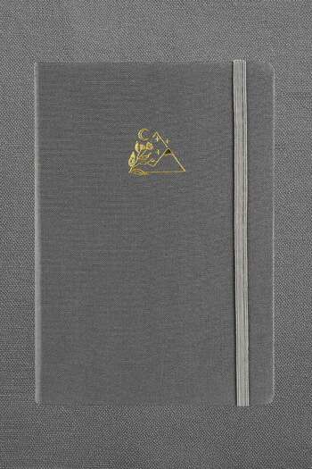 Victoria's Journals دفتر بوجو كرافت كتان 96 ورقة مقاس A5 150 جرام. كرافت مخطط