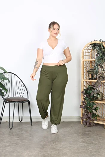 Avones Plus Size Women's Baggy Trousers - Loose Fit