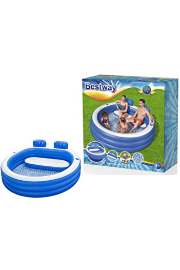BESTWAY Family Pool Splash Paradise 231x219x79centimeters