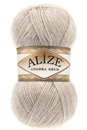 Alize Ανγκόρα Χρυσό 152 Μελανζέ Μπεζ 100 γρ. Μονό