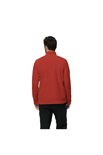 Jack Wolfskin Taunus Hz Men's Red Fleece Men's Fleece 1709522Tr