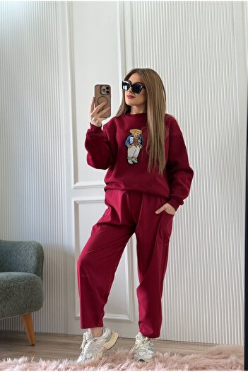 Flow Yan Cep Detay Şalvar Model Pantolon