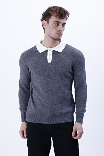 F&K 24000 Polo Neck Knitwear Sweater