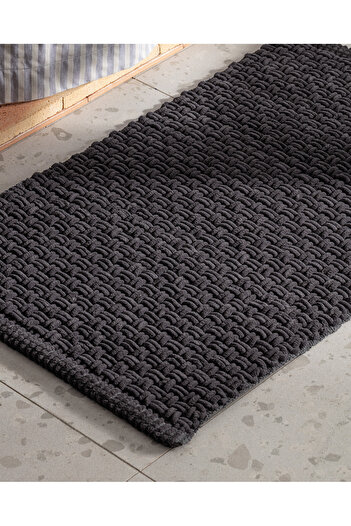 Madame Coco Najac Bath Mat - Anthracite - 50X80 cm