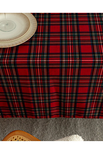 Madame Coco Eclisse Tablecloth - Red - 150X260 cm