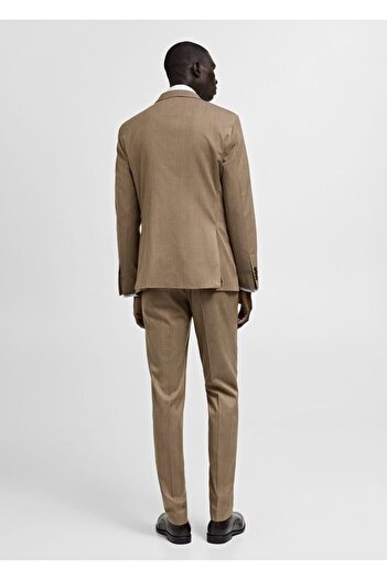 MANGO Man Milan Glen ekose blazer ceket