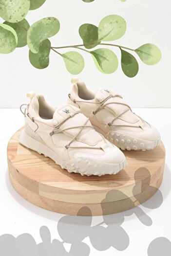 Bambi Beige Anorak Women's Sneaker K01512312185