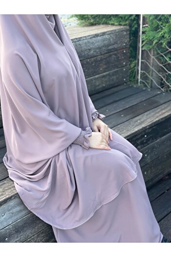 ZÜMHA Medina Silk - Mink Color, Head Set with Needle and Veil