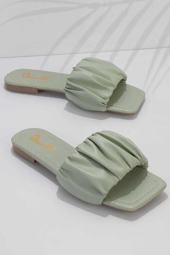 Bambi Water Green Women's Slippers K04885010109