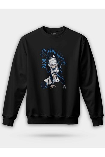 nirvoda Unisex Crew Neck - Nagi Blue Lock Anime Manga Oversize mikina