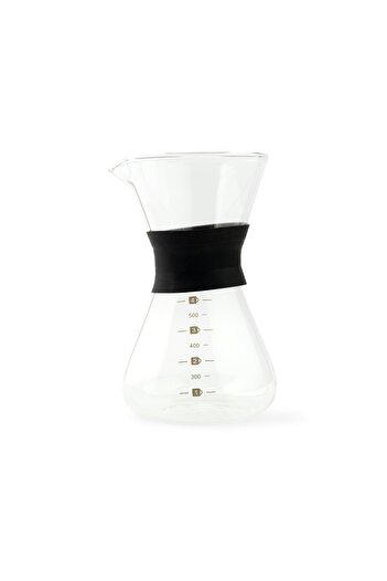 Tohana Cam Kahve Demleme Karafı Süzgeçsiz 600 Ml.