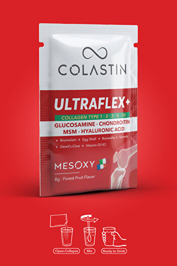 Colastin Ultraflex+ Sachet - Collagen 1-10 Knitted - 30 Sachets X 8 Grams