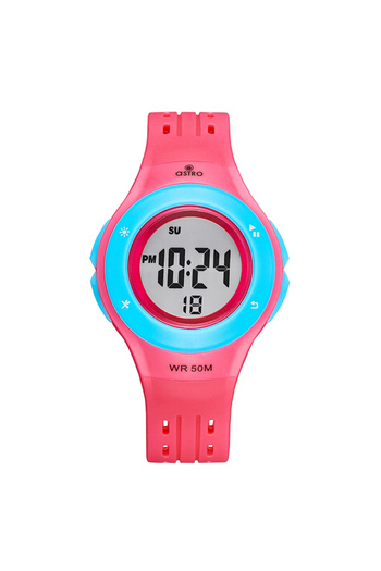 Astro Kids Digital Blue Dial Watch - A23901-PPPL