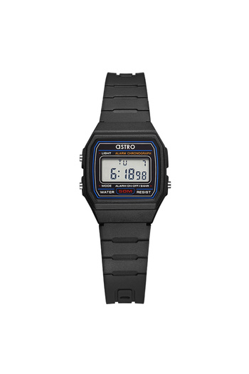 Astro Kids Digital Black Dial Watch - A23927-PPBB