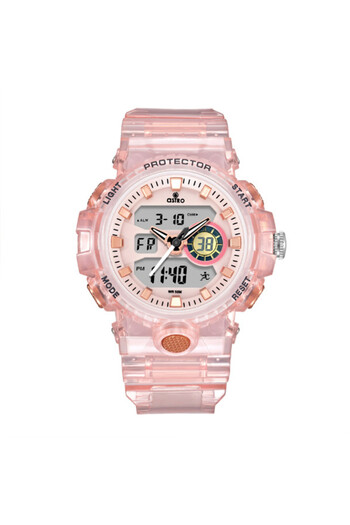 Astro Kids Analog-Digital Pink Dial Watch - A24802-PPFF