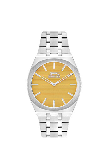Slazenger Men's Analog Yellow Dial Watch - SL.9.2310.1.02
