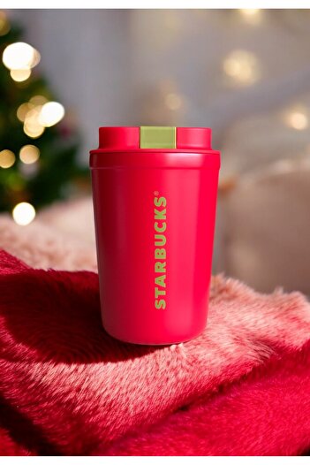 Starbucks ®   Stainless Steel Thermos Cup - Red - 355 ml -