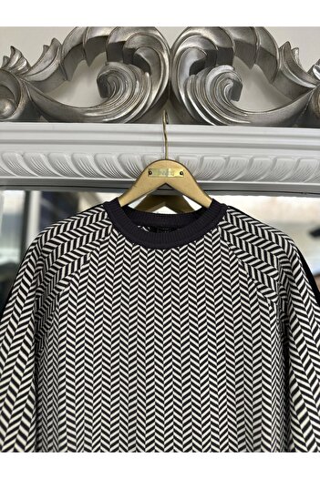 Invee Invee 6867 Smoked Knitwear Tunic