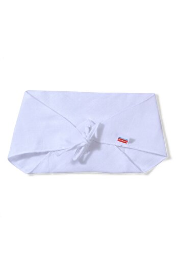 Babyhug Babyhug Muslin Cotton Triangle Cloth Nappies, Reusable, 5-Pack, Medium, 5-12M - White