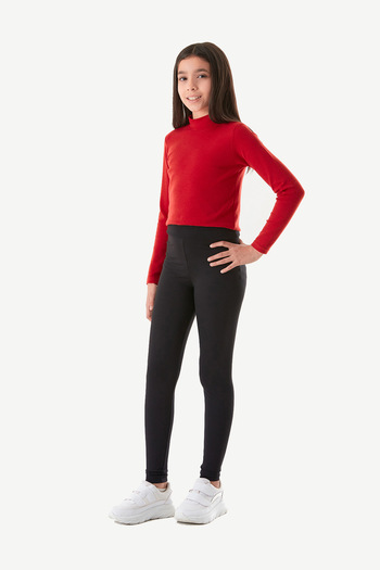 Fulla Moda Girls' Tights with Elastic Waist