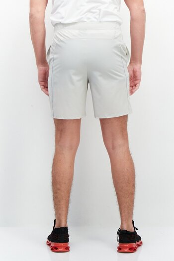 RBX Light Gray Men's Sportswear - Fit Lace-Up Outdoor Shorts