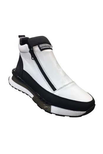 Luiz Paulo 100% Leather Inside and Outside Comfortable Men's Casual Winter Sports Boots Imported Balloon Sole 39-44