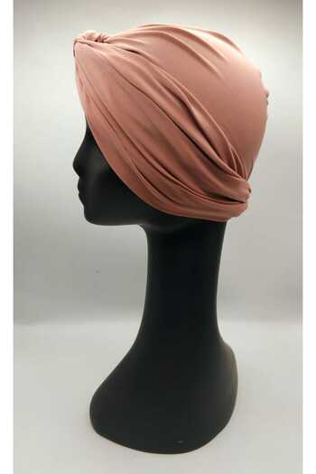 Differenza Pastel Nude Sandy Wrapped Bonnet