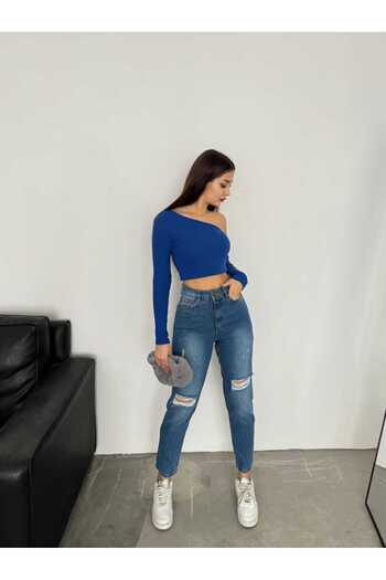 SHEVEGA PANTALONI JEANS MOM