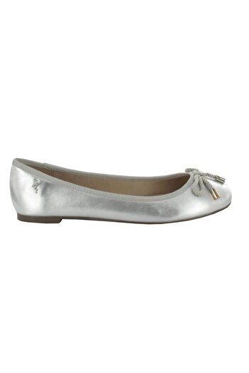 MENBUR WOMEN SHOES SILVER BALLERINA