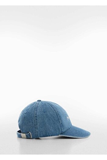 MANGO Woman Printed Denim Hat