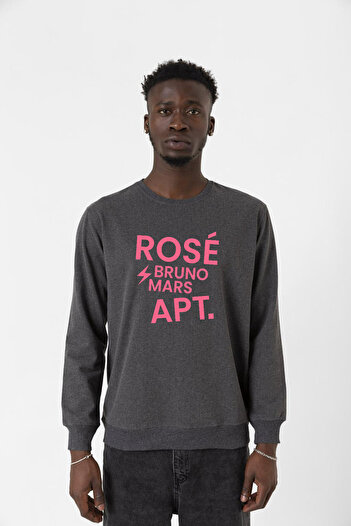 Tshirthane BLACKPINK ROSE BRUNO MARS APT Фума Чоловічий 2-шаровий світшот