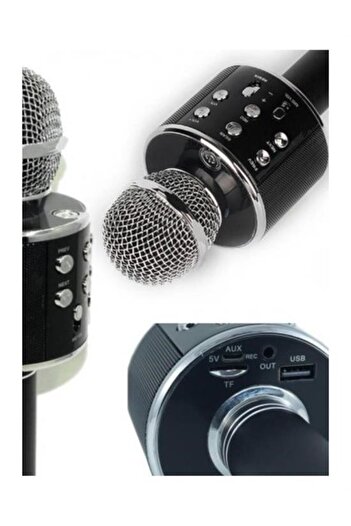 Genel Markalar Şarj Edilebilir Telefon ve Usb Bağlantılı Karaoke Mikrofon