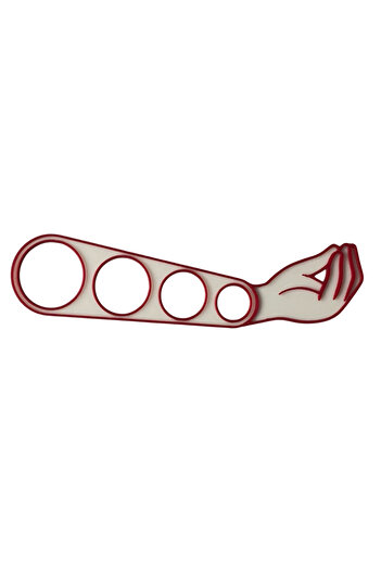 Alp in Alpes Spaghetti Portion Meter - Pasta Ruler