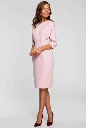 Stylove Rochie cu săgeți și mâneci kimono