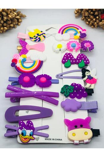 İnDerin Set de 14 catarame din silicon umplute moale tematice