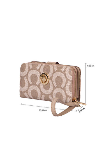 U.S. Polo Assn. Portofoliu Latte Femei - Model Usc24820