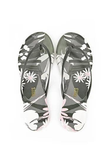 Tkees Women's Patterned Slippers Tk-2209