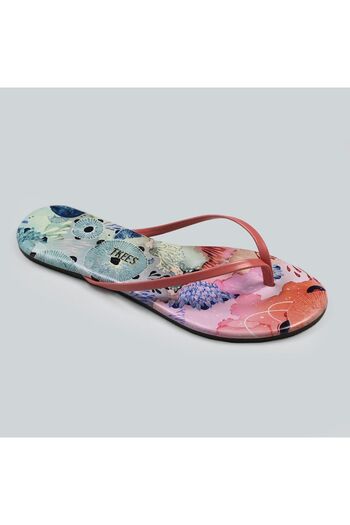 Tkees Women's Patterned Stylish Daily Flip Flops