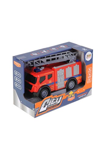 hak-iş oyuncak Friction sound and light life-saving vehicles (police & fire & ambulance)